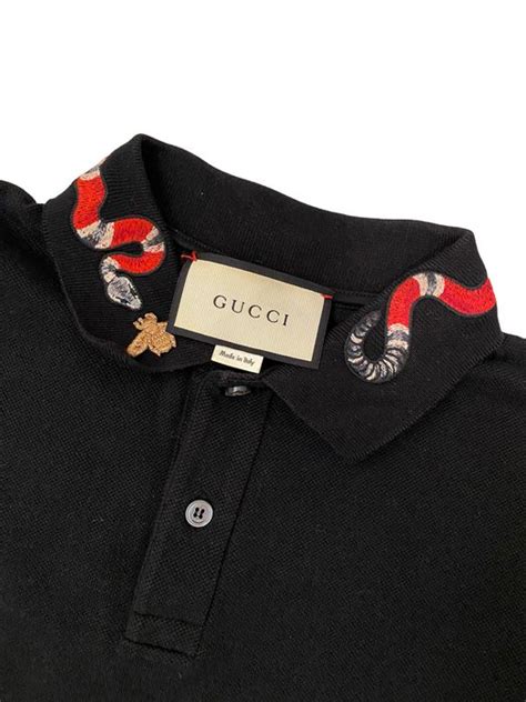 gucci polo snake bee